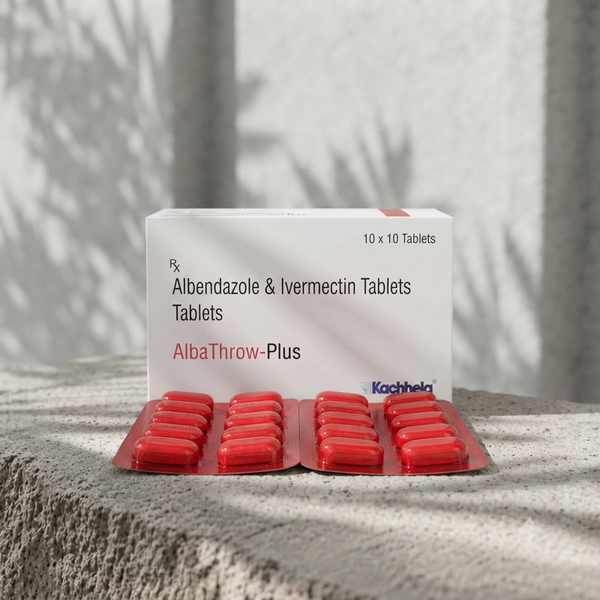 Alba Throw plus ( Ivermectin & albendazole tablet )