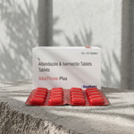 Alba Throw plus ( Ivermectin & albendazole tablet )